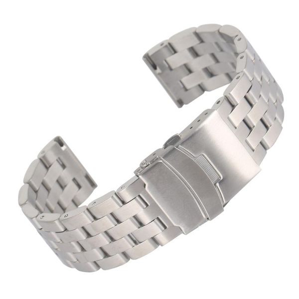 watch bands full stainless steel 20mm 22mm strap silver watchband premium watches bracelet folding clasp with safety horloge bandjes, Black;brown
watch bands full stainless steel 20mm 22mm strap silver watchband premium watches bracelet folding clasp with safety horloge bandjes, Black;brown