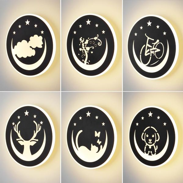 wall lamp led lamps acrylic material creative pattern nordic for kids teen room home decor living romm bedside 220v warm white
wall lamp led lamps acrylic material creative pattern nordic for kids teen room home decor living romm bedside 220v warm white