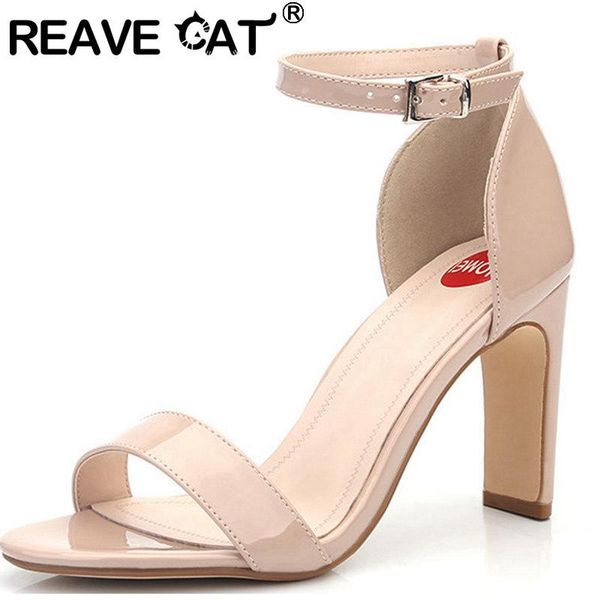 sandals reave cat 2021 women open toe 9cm block heels buckle patent leather flock classic big size 36-41 casual party a3936, Black
sandals reave cat 2021 women open toe 9cm block heels buckle patent leather flock classic big size 36-41 casual party a3936, Black
