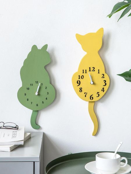 wall clocks modern design clock kids bedroom wagging tail cat decoration unique cartoon mute wandklok creative gift ee50
wall clocks modern design clock kids bedroom wagging tail cat decoration unique cartoon mute wandklok creative gift ee50