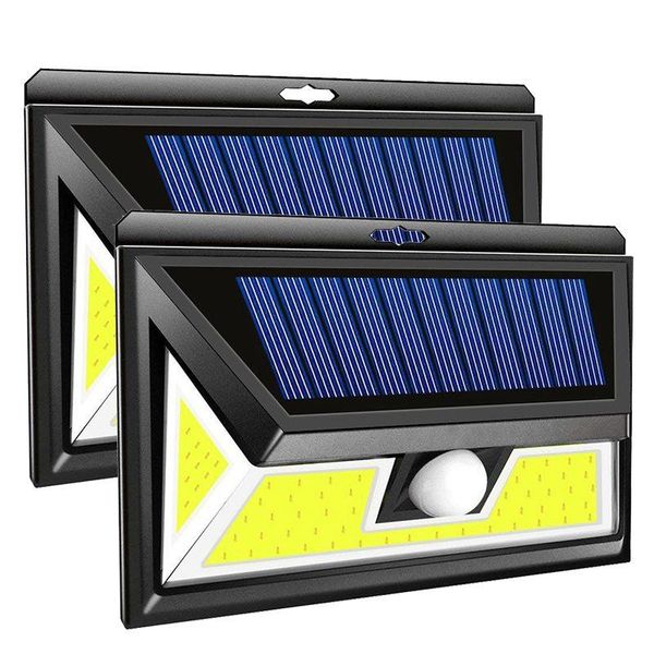solar lamps 2 pack 76 led cob garden motion sensor wall light waterproof lamp wide lighting angle outdoor luz para exterior
solar lamps 2 pack 76 led cob garden motion sensor wall light waterproof lamp wide lighting angle outdoor luz para exterior