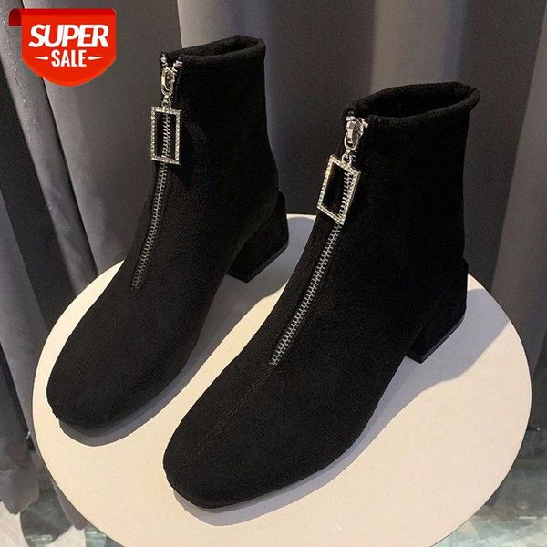 martin boots women's british spring and autumn single thick heels high thin middle tube front zipper #hw8g, Black
martin boots women's british spring and autumn single thick heels high thin middle tube front zipper #hw8g, Black
