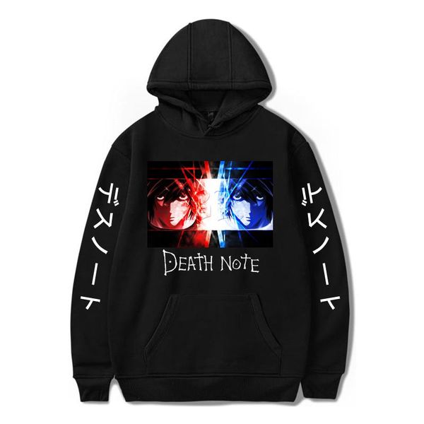 men's hoodies & sweatshirts death note anime hoodie kawaii harajuku streetwear sweatshirt undefined kpop coat cool women/man oversized, Black
men's hoodies & sweatshirts death note anime hoodie kawaii harajuku streetwear sweatshirt undefined kpop coat cool women/man oversized, Black
