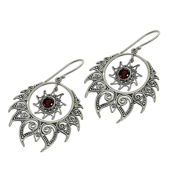 ethnic vintage hollow sunflower drop earring bohemian double fire circle dangle earrings for women fashion jewelry gifts, Silver
ethnic vintage hollow sunflower drop earring bohemian double fire circle dangle earrings for women fashion jewelry gifts, Silver