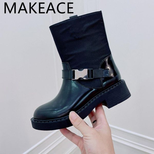 boots woman patchwork punk metal buckle casual motorcycle women flat shoes fashion short 2021, Black
boots woman patchwork punk metal buckle casual motorcycle women flat shoes fashion short 2021, Black
