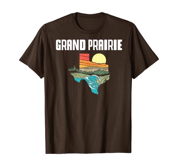 grand prairie texas outdoors vintage nature retro graphic t-shirt, White;black
grand prairie texas outdoors vintage nature retro graphic t-shirt, White;black