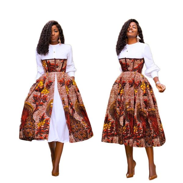 ethnic clothing 2021 autumn african women printing o-neck long sleeve dress dresses for american print, Red
ethnic clothing 2021 autumn african women printing o-neck long sleeve dress dresses for american print, Red