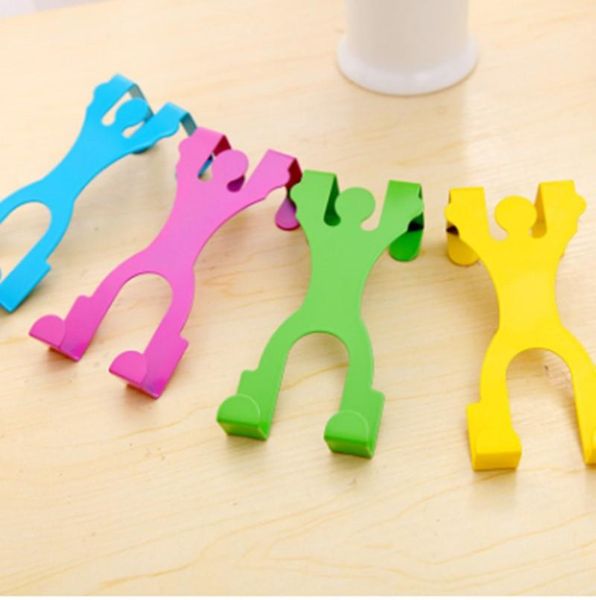 hooks & rails 2pcs creative stainless steel human shaped kitchen cabinet hanger clothes storage tool
hooks & rails 2pcs creative stainless steel human shaped kitchen cabinet hanger clothes storage tool