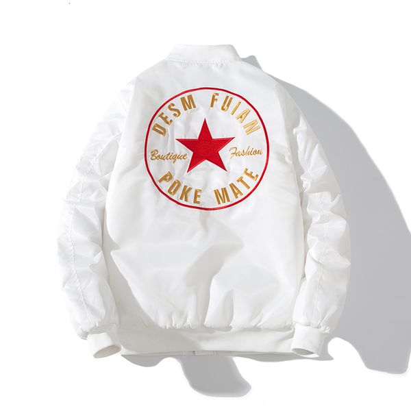 men's jackets autumn winter pilot men women embroiderey baseball thick warm casual windbreaker coat male letter white black us6l, Black;brown
men's jackets autumn winter pilot men women embroiderey baseball thick warm casual windbreaker coat male letter white black us6l, Black;brown