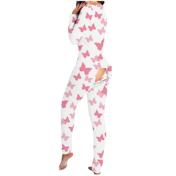 women's jumpsuits & rompers button-down butterfly print functional buttoned flap adults jumpsuit, Black;white
women's jumpsuits & rompers button-down butterfly print functional buttoned flap adults jumpsuit, Black;white
