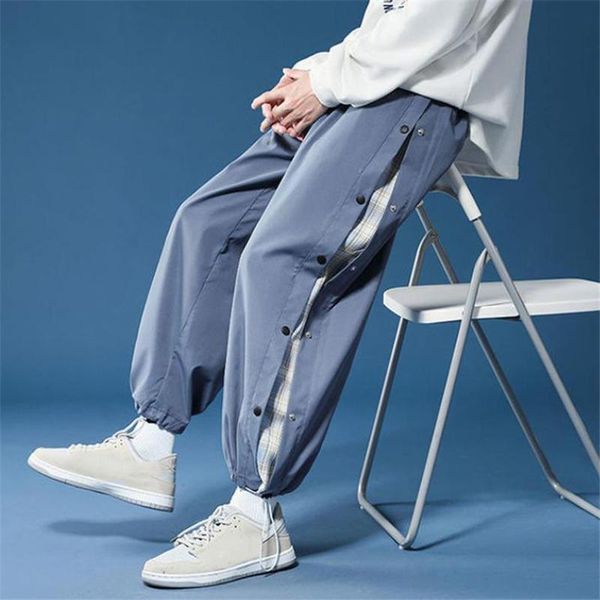 men's pants loose sweatpants men casual sport outdoor jogging plaid print patchwork straight trousers street style ankle-length, Black
men's pants loose sweatpants men casual sport outdoor jogging plaid print patchwork straight trousers street style ankle-length, Black
