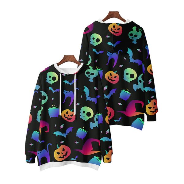 halloween fun design all-match long-sleeved skull hooded long-sleeved women's long sweater loose, comfortable and soft, White
halloween fun design all-match long-sleeved skull hooded long-sleeved women's long sweater loose, comfortable and soft, White