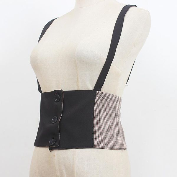 belts black singble breasted plaid elastic strap women's belt personality for women fashion tide all-match apparel 2021, Black;brown
belts black singble breasted plaid elastic strap women's belt personality for women fashion tide all-match apparel 2021, Black;brown