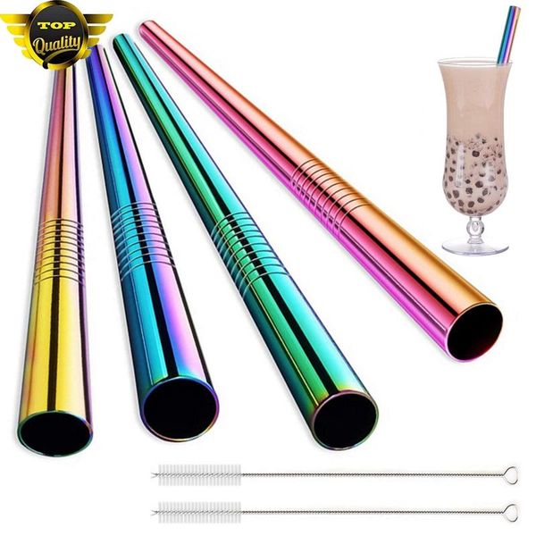 drinking straws large 12mm bubble tea milkshake straw reusable metal 304 stainless steel set bar boba straight tubes
drinking straws large 12mm bubble tea milkshake straw reusable metal 304 stainless steel set bar boba straight tubes