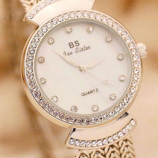 wristwatches gold and silver round no digital rhinestone scale dial ladies watch high-end bracelet women's, Slivery;brown
wristwatches gold and silver round no digital rhinestone scale dial ladies watch high-end bracelet women's, Slivery;brown