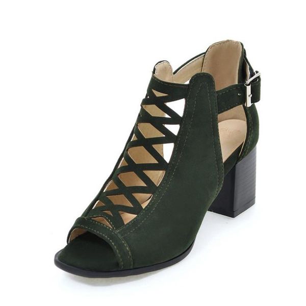 cut-outs open toe square heel sandals women large size shoes high heels gladiator sandals plus size 40-43 xkd4215, Black
cut-outs open toe square heel sandals women large size shoes high heels gladiator sandals plus size 40-43 xkd4215, Black