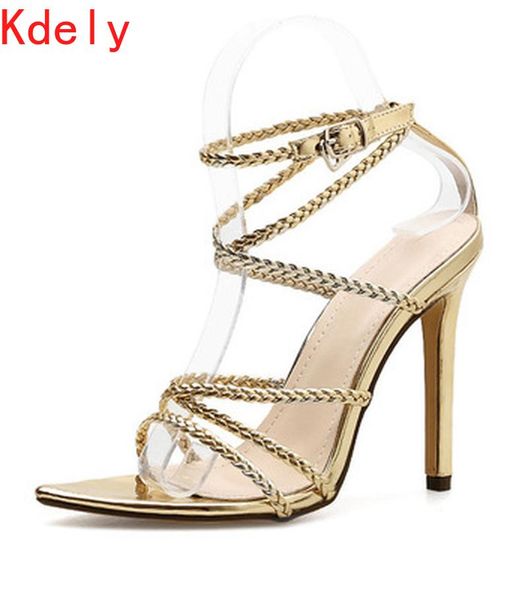 11.5cm 2021 new style summer women's shoes cross-woven with pointed buckle sandals large size high-heeled women's shoes, Black
11.5cm 2021 new style summer women's shoes cross-woven with pointed buckle sandals large size high-heeled women's shoes, Black