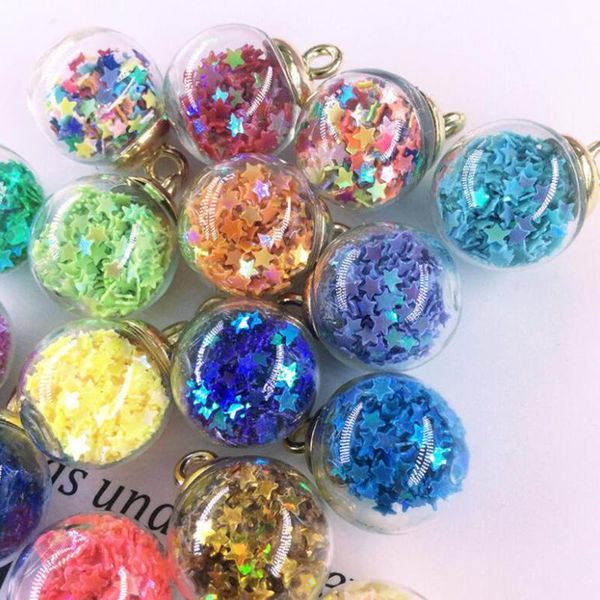 novelty items 10pc jewelry making accessories shiny star glass ball diy crystal charms for earrings necklace bead pendant craft decor
novelty items 10pc jewelry making accessories shiny star glass ball diy crystal charms for earrings necklace bead pendant craft decor