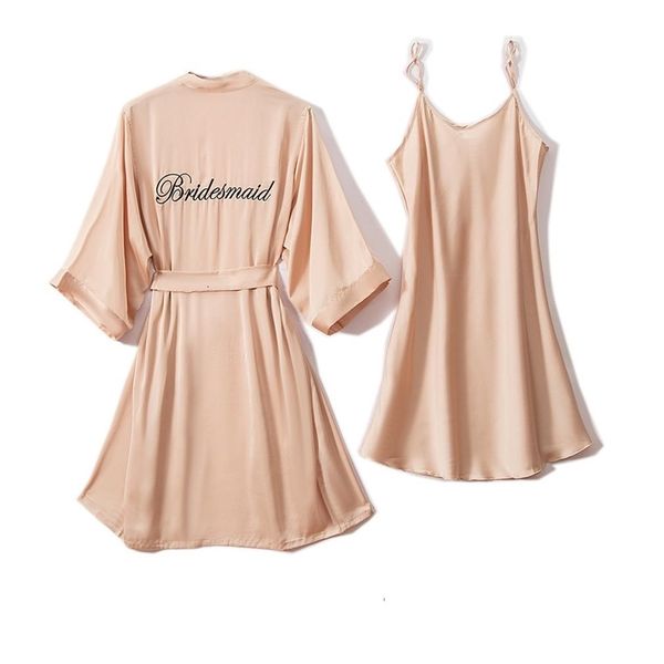 women's sleepwear 2pcs robe set bride embroidery letter kimono bathrobe gown bridesmaid wedding casual nightgown intimate lin, Black;red
women's sleepwear 2pcs robe set bride embroidery letter kimono bathrobe gown bridesmaid wedding casual nightgown intimate lin, Black;red