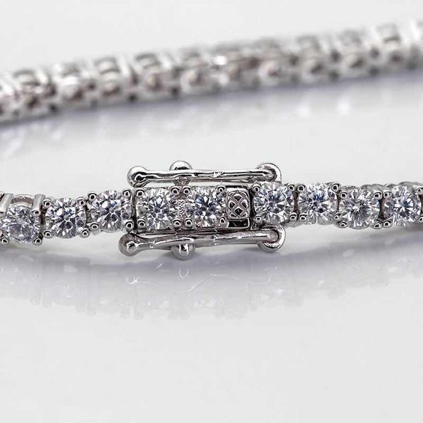 fashion custom silver 925 diamond moissanite tennis bracelet women, Black
fashion custom silver 925 diamond moissanite tennis bracelet women, Black