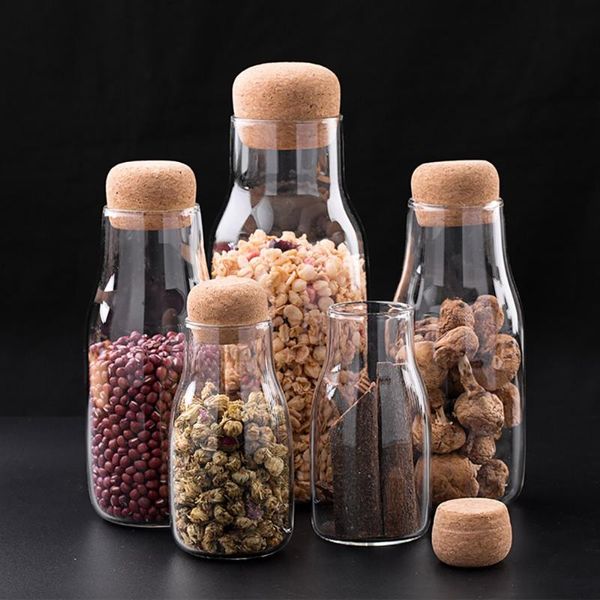 kitchen storage containers transparent glass storage jar bottle cereal container wood plug kitchen organization
kitchen storage containers transparent glass storage jar bottle cereal container wood plug kitchen organization