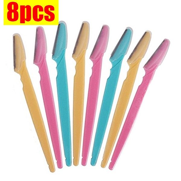 3/8pcs small professional trimmer safe blade shaping knife eyebrow blades face hair removal scraper shaver makeup beauty tools
3/8pcs small professional trimmer safe blade shaping knife eyebrow blades face hair removal scraper shaver makeup beauty tools