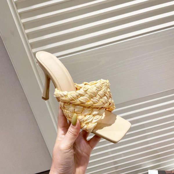 2021 fashion women shoes weave high heel stiletto sandals slippers female outdoor slippers flip flops women dress shoes lady, Black
2021 fashion women shoes weave high heel stiletto sandals slippers female outdoor slippers flip flops women dress shoes lady, Black