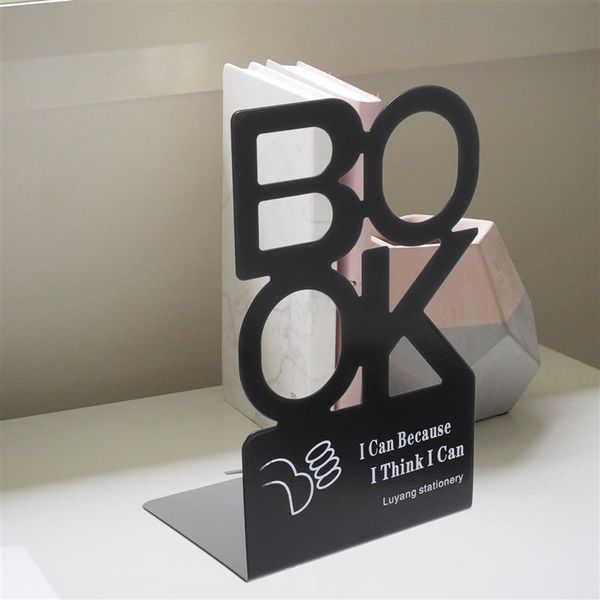 gift wrap 1 pair letter design book holder creative bookend organizer baffle stand folder for home office
gift wrap 1 pair letter design book holder creative bookend organizer baffle stand folder for home office