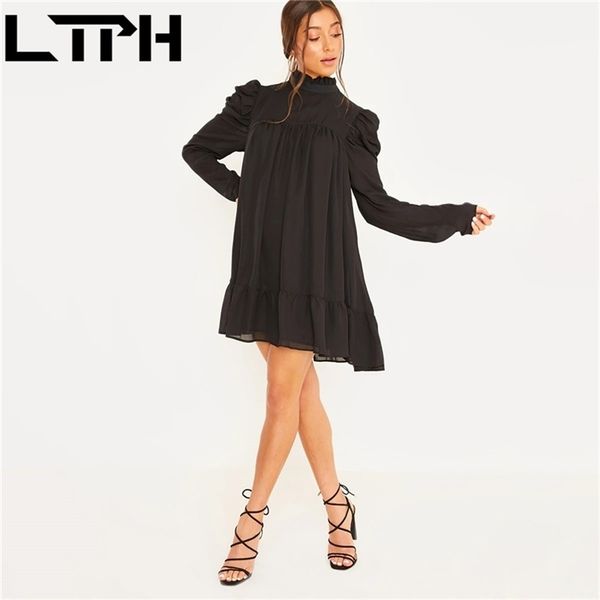 ltph special sales loose elegant women dress puff sleeve turtleneck ruffles a-line plus size chiffon dresses spring 210730, Black;gray
ltph special sales loose elegant women dress puff sleeve turtleneck ruffles a-line plus size chiffon dresses spring 210730, Black;gray