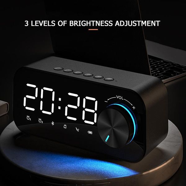 other clocks & accessories digital mirror alarm clock bluetooth 5.0 wireless stereo subwoofer speakers electronic table with dual mode
other clocks & accessories digital mirror alarm clock bluetooth 5.0 wireless stereo subwoofer speakers electronic table with dual mode