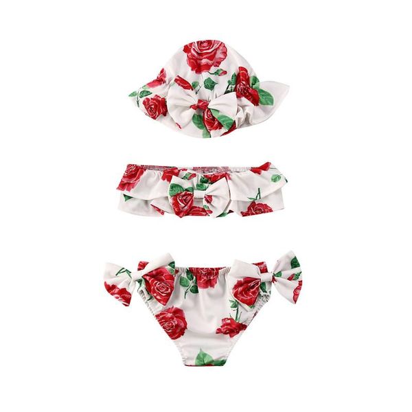 one-pieces 3pcs set summer baby girl bow-know bikini swimwear + cap swimming suit with hat children spa beach bathing swim suits, Black
one-pieces 3pcs set summer baby girl bow-know bikini swimwear + cap swimming suit with hat children spa beach bathing swim suits, Black