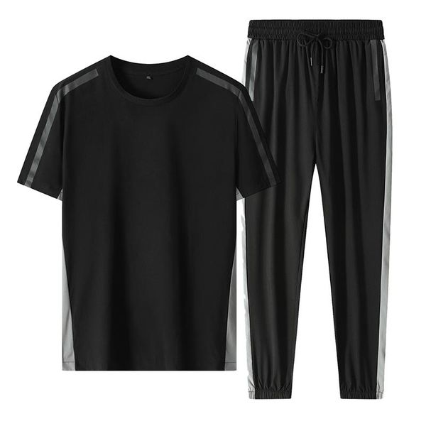 men's tracksuits men tracksuit summer sportswear sets 2 pieces t shirt + ankle pants male cool suit casual clothing asian size, Gray
men's tracksuits men tracksuit summer sportswear sets 2 pieces t shirt + ankle pants male cool suit casual clothing asian size, Gray