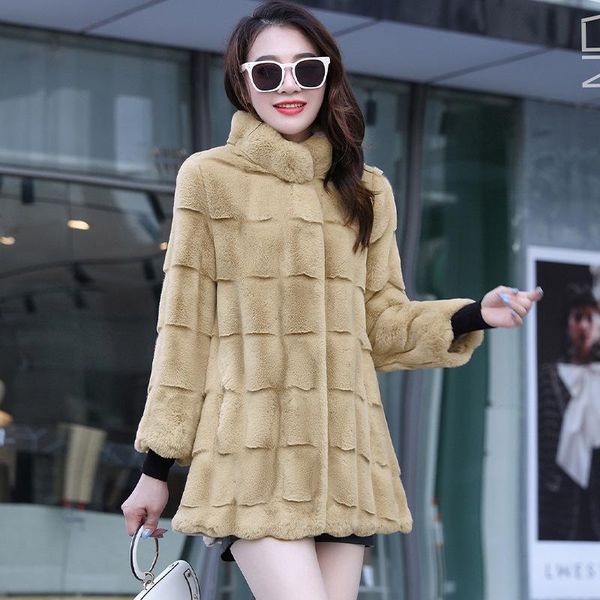 women's fur & faux winter 2021 thick and warm temperament ladies loose short danish mink, Black
women's fur & faux winter 2021 thick and warm temperament ladies loose short danish mink, Black