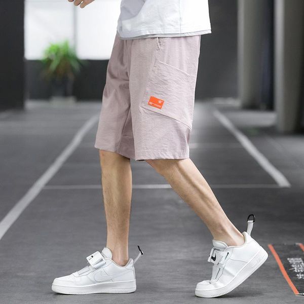 men's shorts 2021 summer s thin youth fashion brand ins sports casual pants trend loose large size capris, White;black
men's shorts 2021 summer s thin youth fashion brand ins sports casual pants trend loose large size capris, White;black