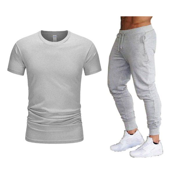 men's tracksuits 2021 custom printed summer jogging t-shirt short-sleeved suit casual sportswear sports shorts, Gray
men's tracksuits 2021 custom printed summer jogging t-shirt short-sleeved suit casual sportswear sports shorts, Gray