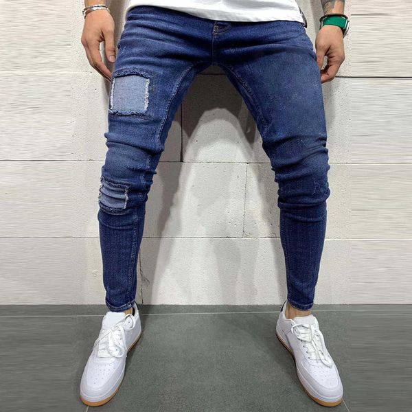 fashion men casual personality printing slim fit denim hommes jeans ny biker blue streetwear broek
fashion men casual personality printing slim fit denim hommes jeans ny biker blue streetwear broek