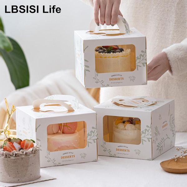 gift wrap lbsisi life 10pcs handle paper cake box with window birthday party baby shower celebrate 4 inch handmade packaging decoration
gift wrap lbsisi life 10pcs handle paper cake box with window birthday party baby shower celebrate 4 inch handmade packaging decoration