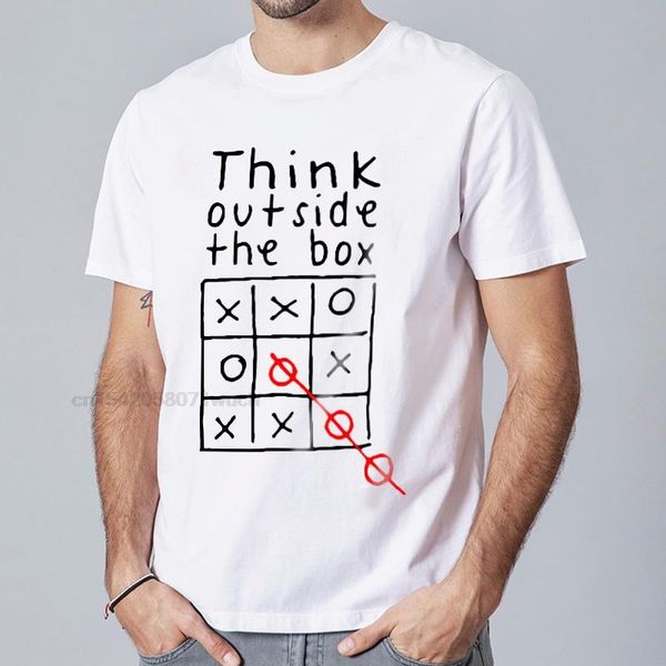 men's t-shirts fashion men t shirt funny print think outside summer classic tee casual short sleeve o neck mens graphic shirts, White;black
men's t-shirts fashion men t shirt funny print think outside summer classic tee casual short sleeve o neck mens graphic shirts, White;black