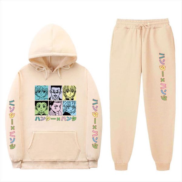 fashion japanese style hunter men tracksuits x hisoka hoodie and pants hunterxhunter 2 piece sets sweatshirt trousers, Gray
fashion japanese style hunter men tracksuits x hisoka hoodie and pants hunterxhunter 2 piece sets sweatshirt trousers, Gray