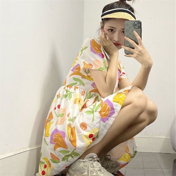 luxury casual dresses 2021 summer very fairy net red drs korean loose floral lolita skirt, Black;gray
luxury casual dresses 2021 summer very fairy net red drs korean loose floral lolita skirt, Black;gray
