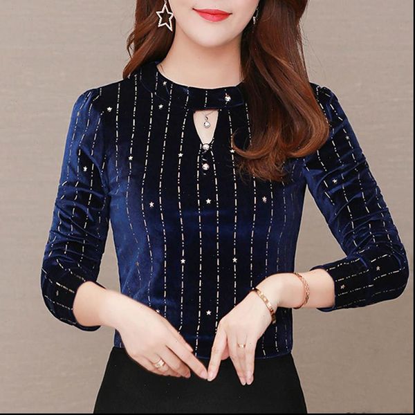 plus size women white blouse women shirts long sleeve velvet striped blouse shirt new fashion womens and blouses a603
plus size women white blouse women shirts long sleeve velvet striped blouse shirt new fashion womens and blouses a603