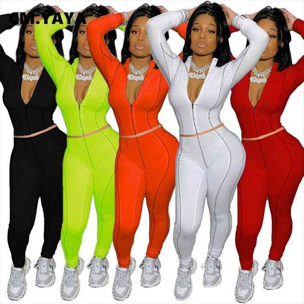 cm.yaya sport zipper sweatsuit womens pants set track jacket legging active matching tracksuit two piece fitness outfit, White
cm.yaya sport zipper sweatsuit womens pants set track jacket legging active matching tracksuit two piece fitness outfit, White