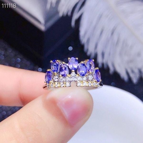 cluster rings colife jewelry vintage silver tanzanite ring for party natural 925, Golden;silver
cluster rings colife jewelry vintage silver tanzanite ring for party natural 925, Golden;silver