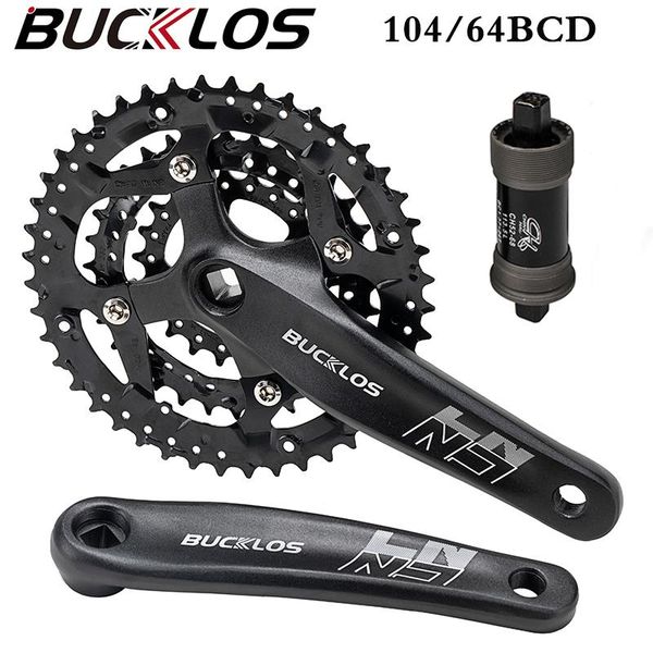 bike heels & chainwheels bucklos 3*9speed mtb bicycle crankset 22-32-44t 104/64bcd chainring square hole 170 crank with bb mountain set
bike heels & chainwheels bucklos 3*9speed mtb bicycle crankset 22-32-44t 104/64bcd chainring square hole 170 crank with bb mountain set