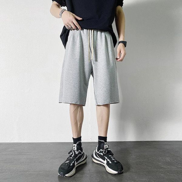men's shorts summer thin casual fashion black gray drawstring men streetwear loose straight track mens s-3xl, White;black
men's shorts summer thin casual fashion black gray drawstring men streetwear loose straight track mens s-3xl, White;black