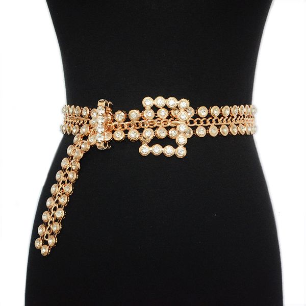 new style women's personalized metal belt women's leisure atmosphere decoration diamond inlaid metal chain waist chain, Black;brown
new style women's personalized metal belt women's leisure atmosphere decoration diamond inlaid metal chain waist chain, Black;brown