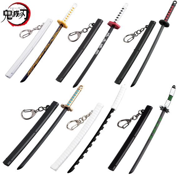 10pieces/lot demon slayer sword keychain japan anime demon slayer kimetsu no yaiba cartoon kamado tanjirou blade of ghost weapons props, Silver
10pieces/lot demon slayer sword keychain japan anime demon slayer kimetsu no yaiba cartoon kamado tanjirou blade of ghost weapons props, Silver