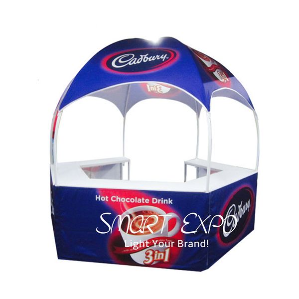 outdoor multi-functional trade show advertising display dome kiosk with custom full color printing graphics
outdoor multi-functional trade show advertising display dome kiosk with custom full color printing graphics