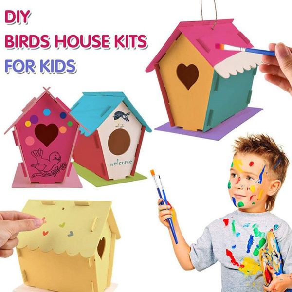 wooden home birdhouse diy painted decoration hand crafts graffiti bird house set 30ml cages
wooden home birdhouse diy painted decoration hand crafts graffiti bird house set 30ml cages