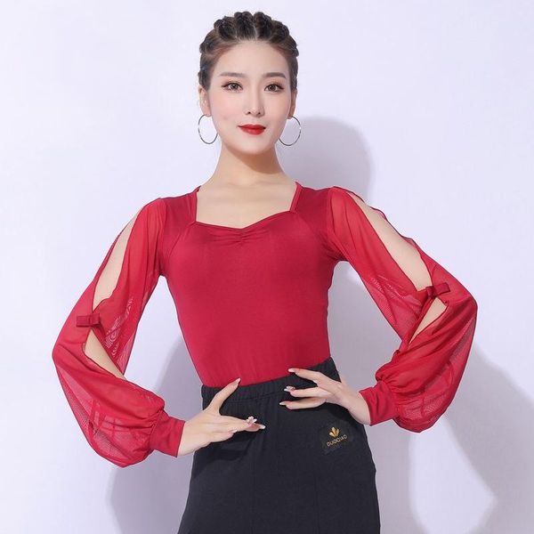 women's blouses & shirts women 2021 spring ballroom latin dance female long sleeved blouse ladies practice/performance clothes q311, White
women's blouses & shirts women 2021 spring ballroom latin dance female long sleeved blouse ladies practice/performance clothes q311, White